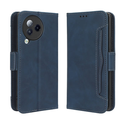 Xiaomi Civi 3 Skin Feel PU Leather Wallet Phone Case with Card Slots, Cash Pocket, Magnetic Closure, Built-In Stand, Full Protection TPU Cover