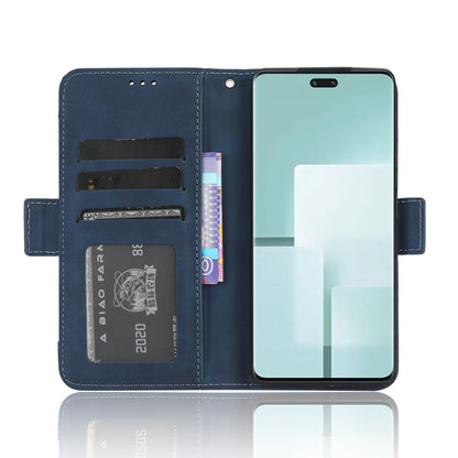 Xiaomi Civi 3 Skin Feel PU Leather Wallet Phone Case with Card Slots, Cash Pocket, Magnetic Closure, Built-In Stand, Full Protection TPU Cover