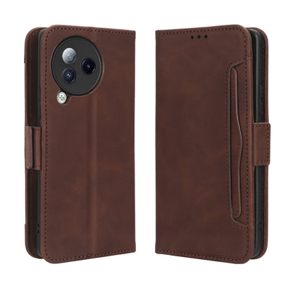 Xiaomi Civi 3 Skin Feel PU Leather Wallet Phone Case with Card Slots, Cash Pocket, Magnetic Closure, Built-In Stand, Full Protection TPU Cover