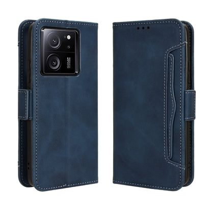 Xiaomi Redmi K60 Ultra Skin Feel PU Leather Wallet Phone Case with Card Slots, Cash Pocket, Magnetic Closure, Built-In Stand, Full Protection TPU Cover
