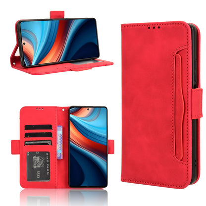 Xiaomi Redmi Note 13R Pro 5G Skin Feel PU Leather Wallet Phone Case with Card Slots, Cash Pocket, Magnetic Closure, Built-In Stand, Full Protection TPU Cover
