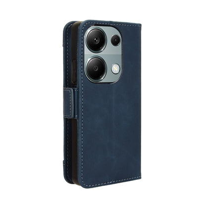 Xiaomi Redmi Note 13 Pro 4G Skin Feel PU Leather Wallet Phone Case with Card Slots, Cash Pocket, Magnetic Closure, Built-In Stand, Full Protection TPU Cover