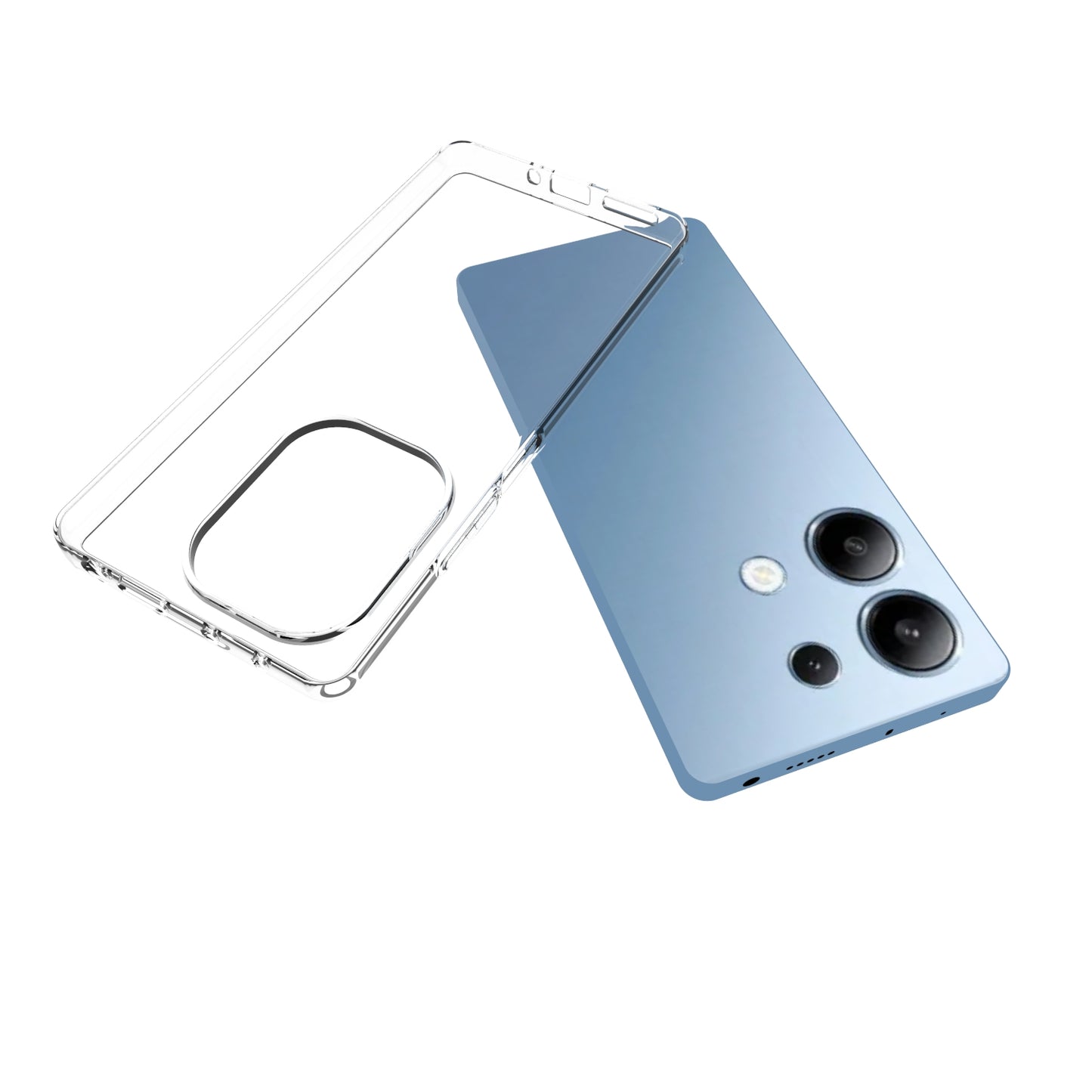 Xiaomi Redmi Note 13 Pro 4G Waterproof Texture TPU Protective Phone Case Shockproof Cover