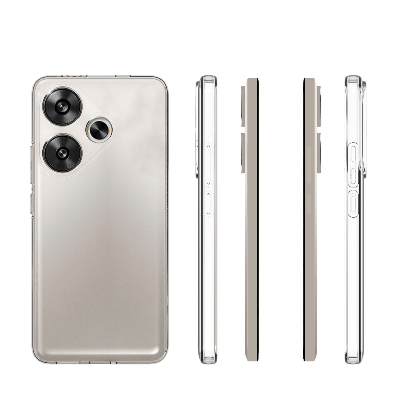 Xiaomi Redmi Turbo 3 5G Waterproof Texture TPU Protective Phone Case Shockproof Cover