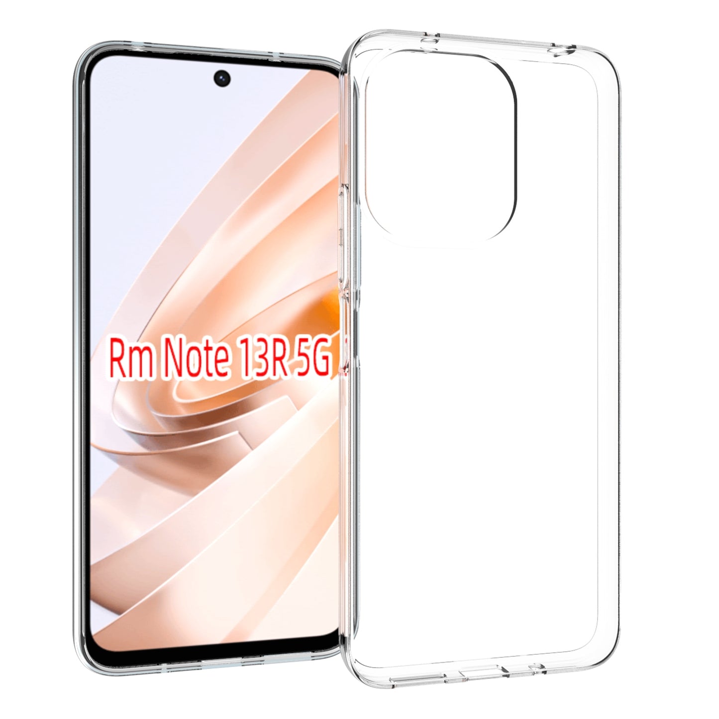 Xiaomi Redmi Note 13R Waterproof Texture TPU Protective Phone Case Shockproof Cover