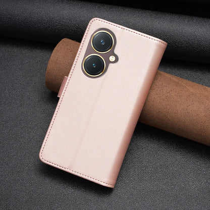 vivo Y27 4G Leather Flip Phone Case with 9 Card Slots, Zipper Wallet & Detachable Wristlet Strap