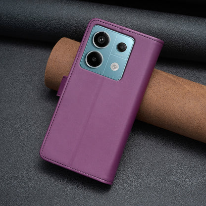 Xiaomi Redmi Note 13 Pro 5G Leather Flip Phone Case with 9 Card Slots, Zipper Wallet & Detachable Wristlet Strap