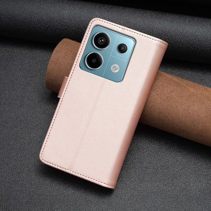 Xiaomi Redmi Note 13 Pro 5G Leather Flip Phone Case with 9 Card Slots, Zipper Wallet & Detachable Wristlet Strap