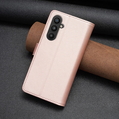 Samsung Galaxy A34 5G Leather Flip Phone Case with 9 Card Slots, Zipper Wallet & Detachable Wristlet Strap