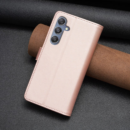 Samsung Galaxy M34 5G Leather Flip Phone Case with 9 Card Slots, Zipper Wallet & Detachable Wristlet Strap