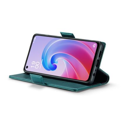 Realme 9i 4G Litchi Texture RFID Anti-theft Leather Phone Case with Butterfly Buckle, Stand & Card Wallet with TPU Shell