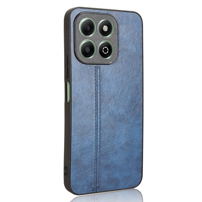 Honor X6b Cow Pattern Sewing Back Cover Phone Case - Premium PU Leather Texture PC + TPU Shockproof Protective Case, Scratch Resistant Slim Lightweight Anti-Fingerprint Full Coverage Mobile Cover