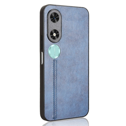 Honor Play9C Cow Pattern Sewing Back Cover Phone Case - Premium PU Leather Texture PC + TPU Shockproof Protective Case, Scratch Resistant Slim Lightweight Anti-Fingerprint Full Coverage Mobile Cover
