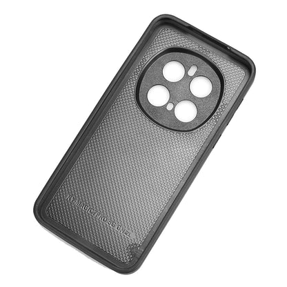 Honor Magic7 Pro Cow Pattern Sewing Back Cover Phone Case - Premium PU Leather Texture PC + TPU Shockproof Protective Case, Scratch Resistant Slim Lightweight Anti-Fingerprint Full Coverage Mobile Cover