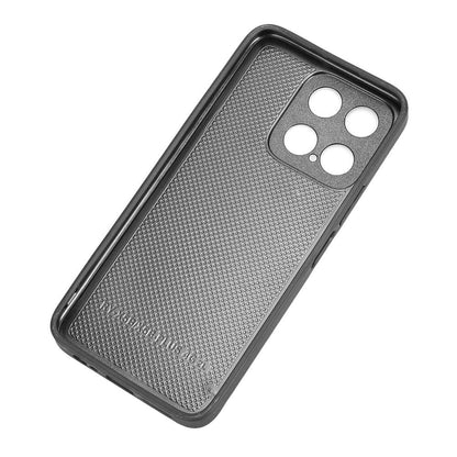 Honor X5b Plus Cow Pattern Sewing Back Cover Phone Case - Premium PU Leather Texture PC + TPU Shockproof Protective Case, Scratch Resistant Slim Lightweight Anti-Fingerprint Full Coverage Mobile Cover