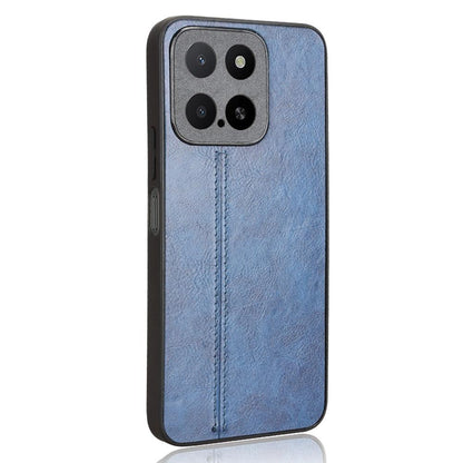 Honor X5b Plus Cow Pattern Sewing Back Cover Phone Case - Premium PU Leather Texture PC + TPU Shockproof Protective Case, Scratch Resistant Slim Lightweight Anti-Fingerprint Full Coverage Mobile Cover