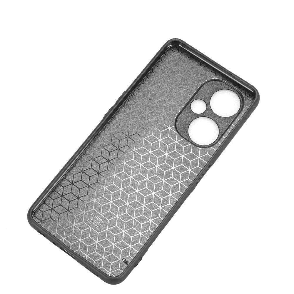 OPPO K11 5G Cow Pattern Sewing Back Cover Phone Case - Premium PU Leather Texture PC + TPU Shockproof Protective Case, Scratch Resistant Slim Lightweight Anti-Fingerprint Full Coverage Mobile Cover