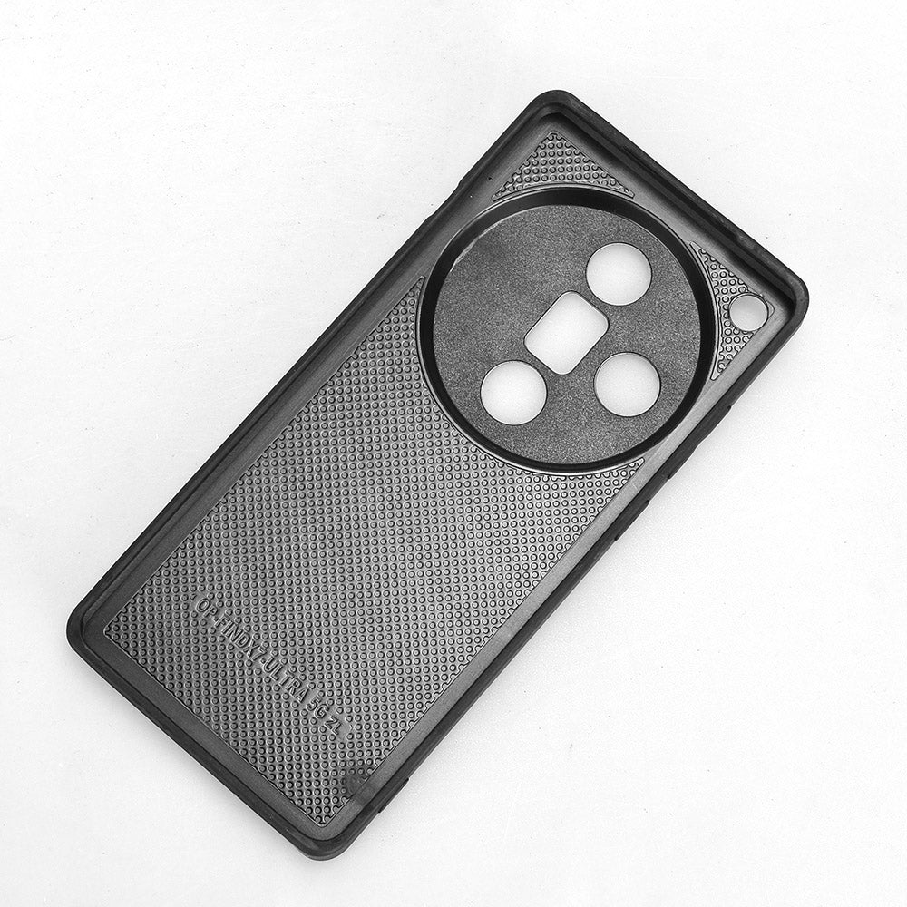 OPPO Find X7 Cow Pattern Sewing Back Cover Phone Case - Premium PU Leather Texture PC + TPU Shockproof Protective Case, Scratch Resistant Slim Lightweight Anti-Fingerprint Full Coverage Mobile Cover
