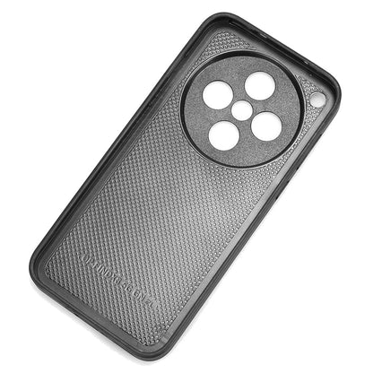 OPPO Find X8 Cow Pattern Sewing Back Cover Phone Case - Premium PU Leather Texture PC + TPU Shockproof Protective Case, Scratch Resistant Slim Lightweight Anti-Fingerprint Full Coverage Mobile Cover