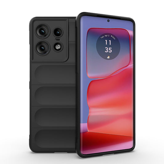 Motorola Edge 50 Pro 5G Global Shock Absorbent Magic Shield TPU + Flannel Phone Case, Featuring Ridged Drop Protection, Bright Colours & Easy Access