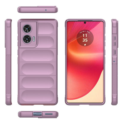 Motorola Edge 50 Fusion 5G Global Shock Absorbent Magic Shield TPU + Flannel Phone Case, Featuring Ridged Drop Protection, Bright Colours & Easy Access
