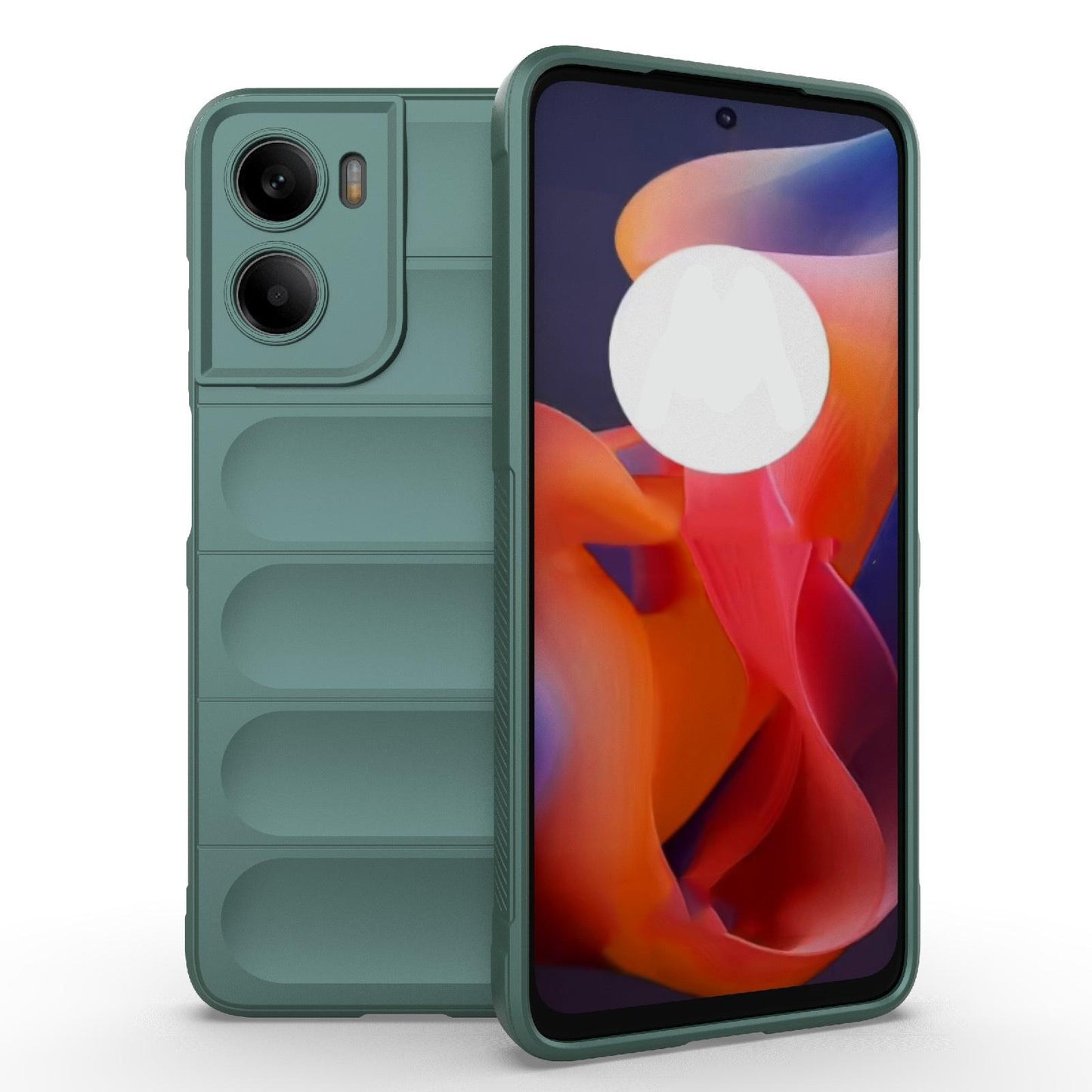 Motorola Moto G05 4G Magic Shield TPU + Flannel Protective Phone Case Cover, Shockproof Scratch Resistant