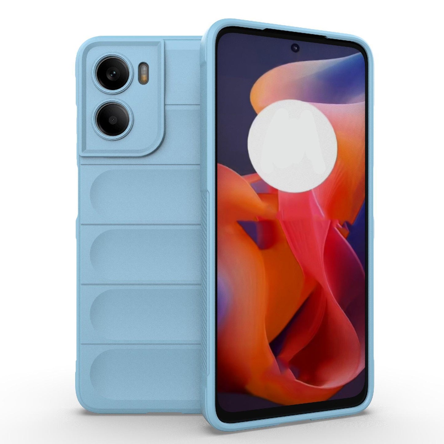 Motorola E15 Magic Shield TPU + Flannel Protective Phone Case Cover, Shockproof Scratch Resistant