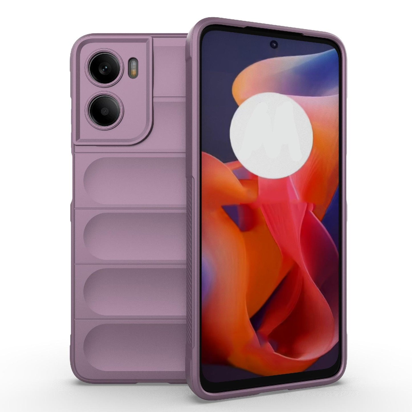 Motorola E15 Magic Shield TPU + Flannel Protective Phone Case Cover, Shockproof Scratch Resistant