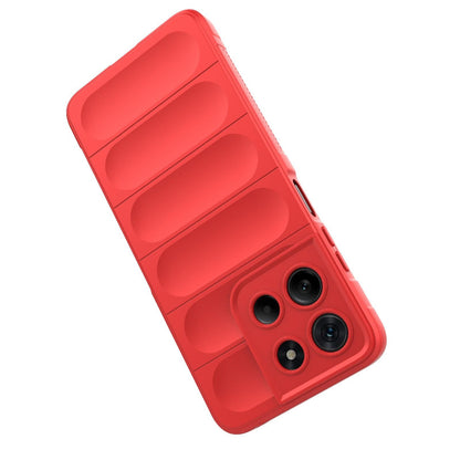 Motorola Moto G15 4G Magic Shield TPU + Flannel Protective Phone Case Cover, Shockproof Scratch Resistant