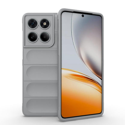 Motorola Edge 60 Fusion 5G Magic Shield TPU + Flannel Protective Phone Case Cover, Shockproof Scratch Resistant