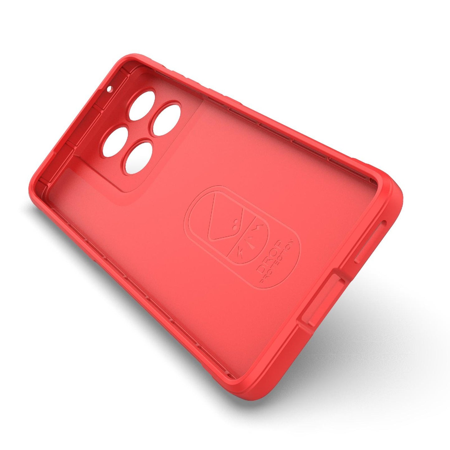Motorola Edge 60 Fusion 5G Magic Shield TPU + Flannel Protective Phone Case Cover, Shockproof Scratch Resistant