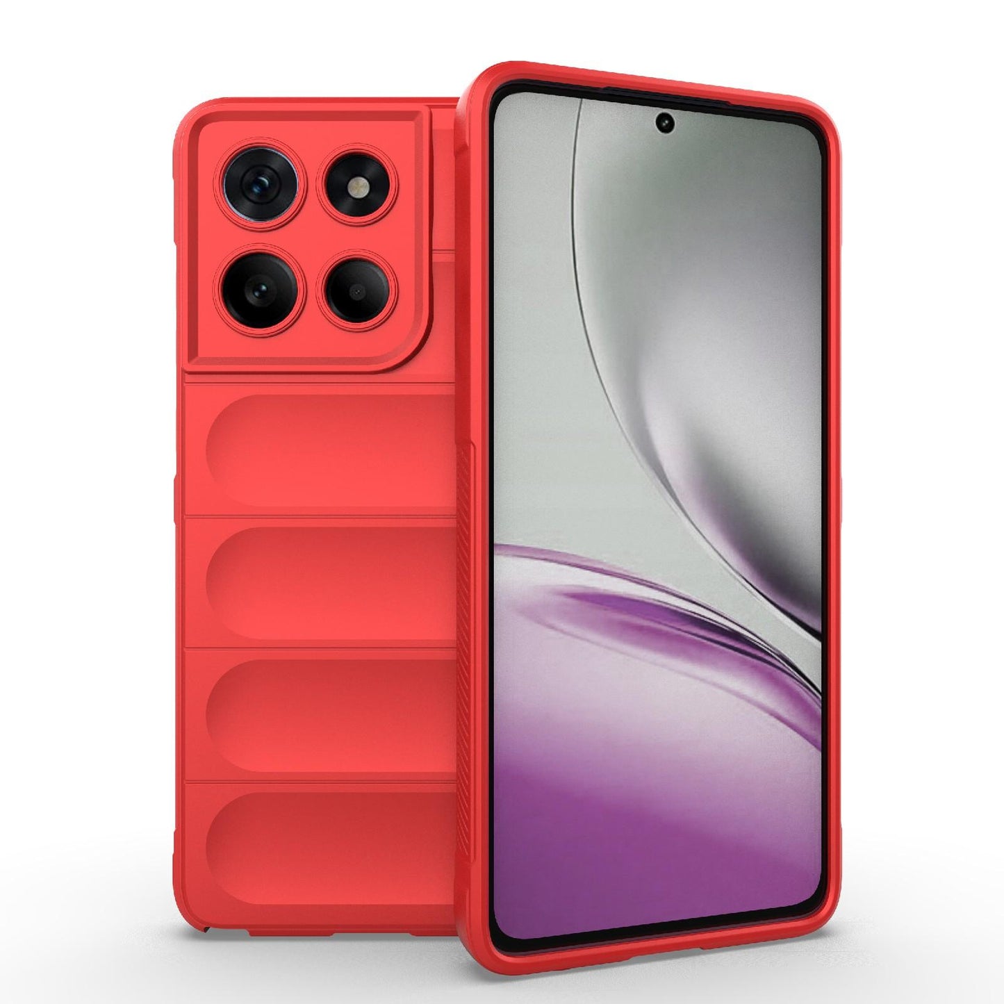 Motorola Edge 60 Stylus 5G Magic Shield TPU + Flannel Protective Phone Case Cover, Shockproof Scratch Resistant