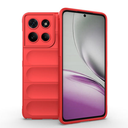 Motorola Edge 60 Stylus 5G Magic Shield TPU + Flannel Protective Phone Case Cover, Shockproof Scratch Resistant