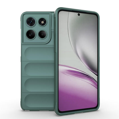 Motorola Edge 60 Stylus 5G Magic Shield TPU + Flannel Protective Phone Case Cover, Shockproof Scratch Resistant