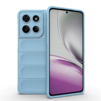 Motorola Edge 60 Stylus 5G Magic Shield TPU + Flannel Protective Phone Case Cover, Shockproof Scratch Resistant