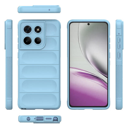 Motorola Edge 60 Stylus 5G Magic Shield TPU + Flannel Protective Phone Case Cover, Shockproof Scratch Resistant