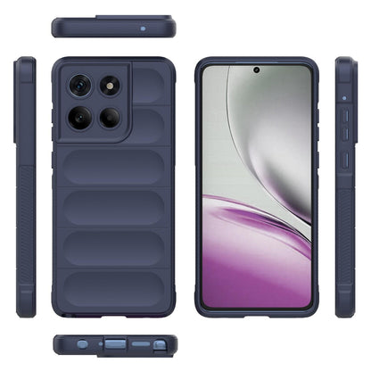 Motorola Edge 60 Stylus 5G Magic Shield TPU + Flannel Protective Phone Case Cover, Shockproof Scratch Resistant
