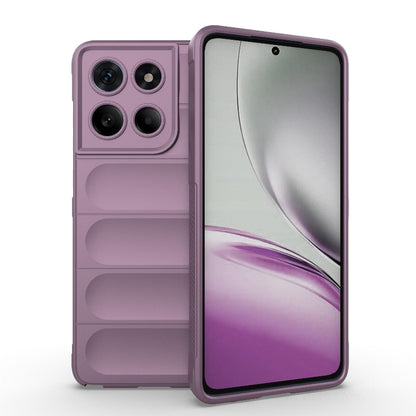 Motorola Edge 60 Stylus 5G Magic Shield TPU + Flannel Protective Phone Case Cover, Shockproof Scratch Resistant
