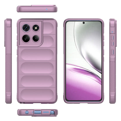 Motorola Edge 60 Stylus 5G Magic Shield TPU + Flannel Protective Phone Case Cover, Shockproof Scratch Resistant