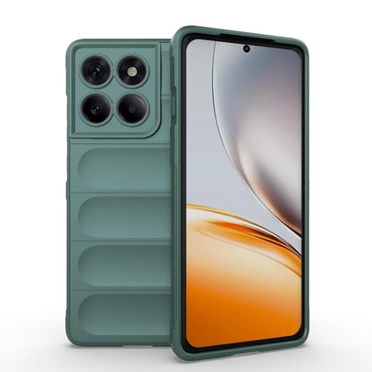 Motorola Edge 60 Pro 5G Magic Shield TPU + Flannel Protective Phone Case Cover, Shockproof Scratch Resistant