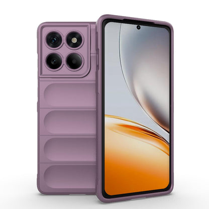 Motorola Edge 60 Pro 5G Magic Shield TPU + Flannel Protective Phone Case Cover, Shockproof Scratch Resistant