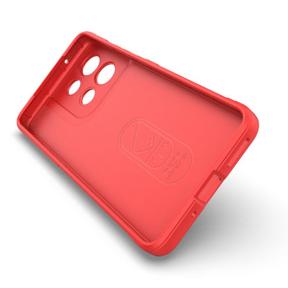 Motorola Moto G86 5G Magic Shield TPU + Flannel Protective Phone Case Cover, Shockproof Scratch Resistant