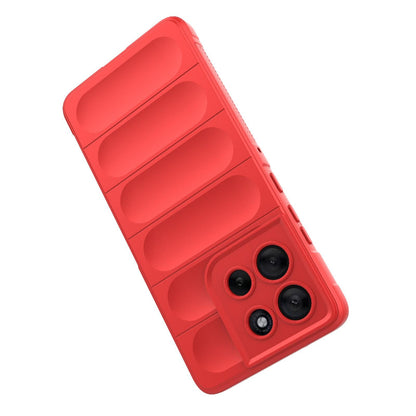 Motorola Moto G86 5G Magic Shield TPU + Flannel Protective Phone Case Cover, Shockproof Scratch Resistant