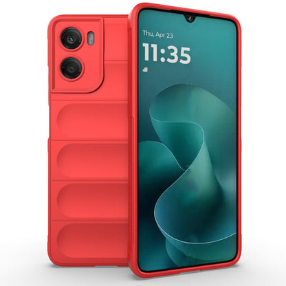 Motorola Moto G06 4G Magic Shield TPU + Flannel Protective Phone Case Cover, Shockproof Scratch Resistant