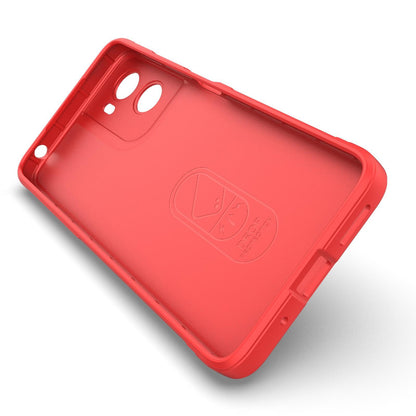 Motorola Moto G06 4G Magic Shield TPU + Flannel Protective Phone Case Cover, Shockproof Scratch Resistant