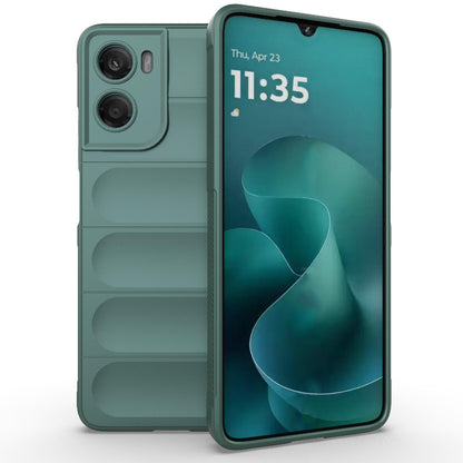 Motorola Moto G06 4G Magic Shield TPU + Flannel Protective Phone Case Cover, Shockproof Scratch Resistant