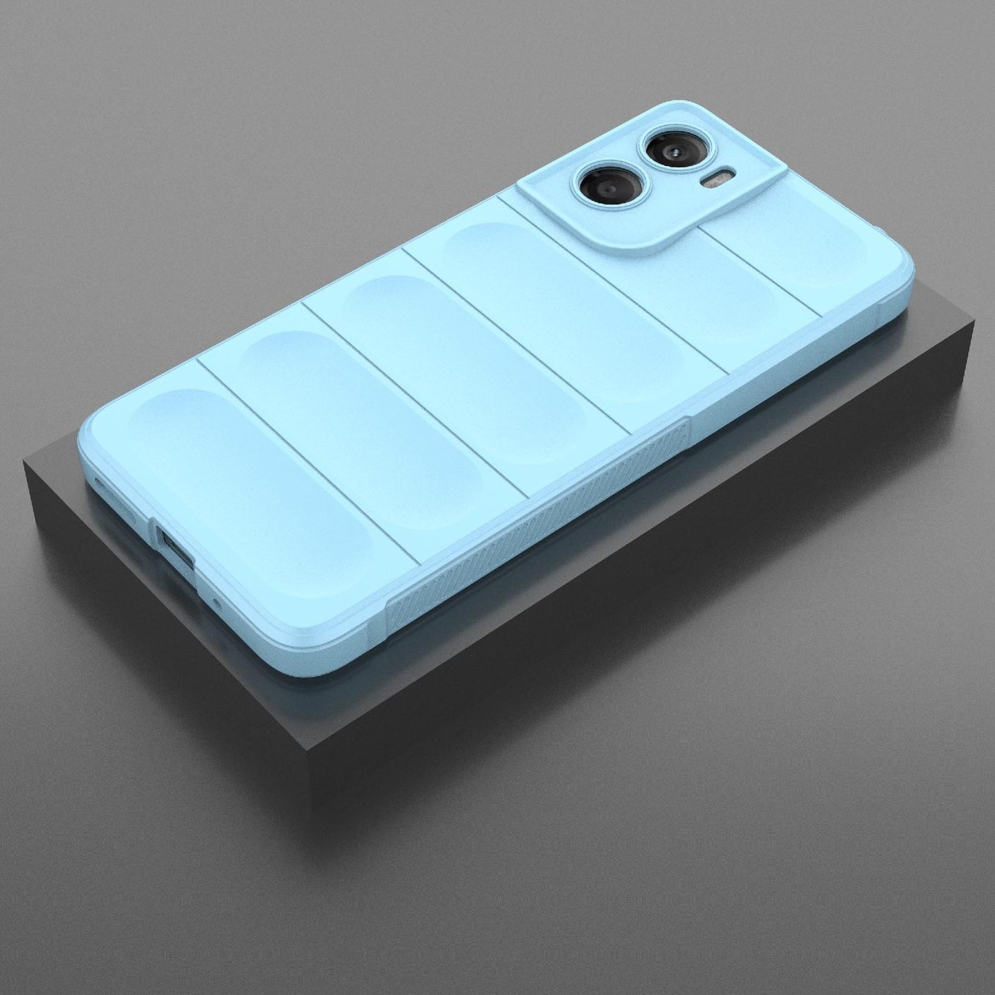Motorola Moto G06 4G Magic Shield TPU + Flannel Protective Phone Case Cover, Shockproof Scratch Resistant