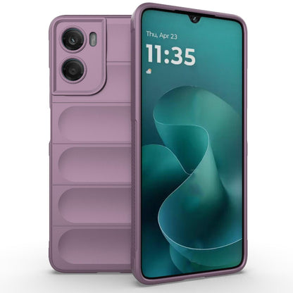 Motorola Moto G06 4G Magic Shield TPU + Flannel Protective Phone Case Cover, Shockproof Scratch Resistant