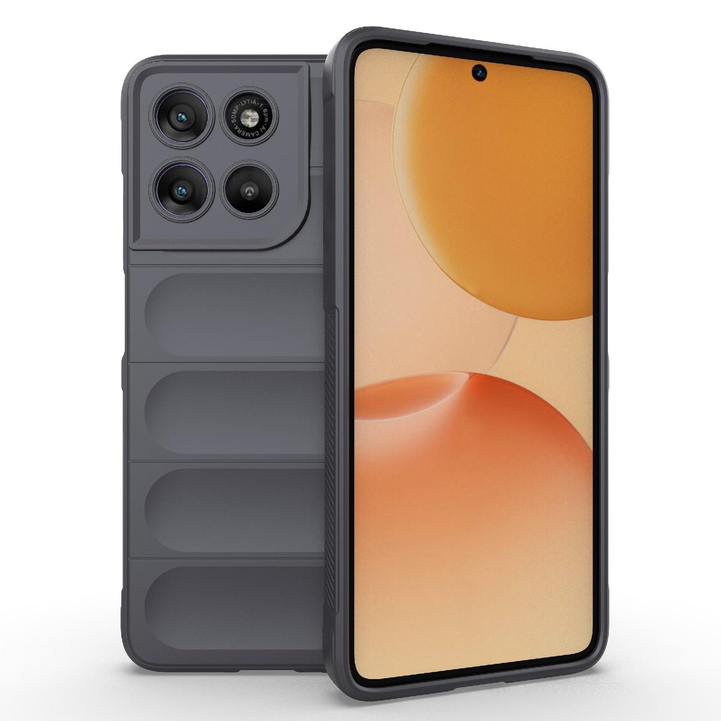 Motorola Moto G67 Power 5G Magic Shield TPU + Flannel Protective Phone Case Cover, Shockproof Scratch Resistant
