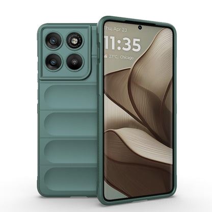 Motorola Edge 70 5G Magic Shield TPU + Flannel Protective Phone Case Cover, Shockproof Scratch Resistant